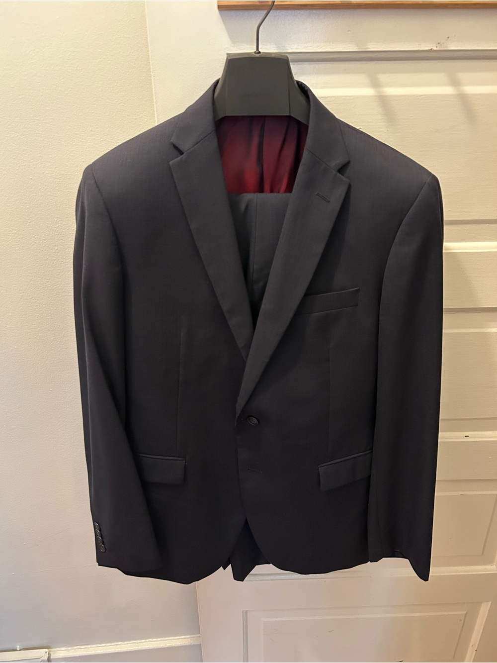 Navy Suit - Men’s, Kenneth Cole, 42R
